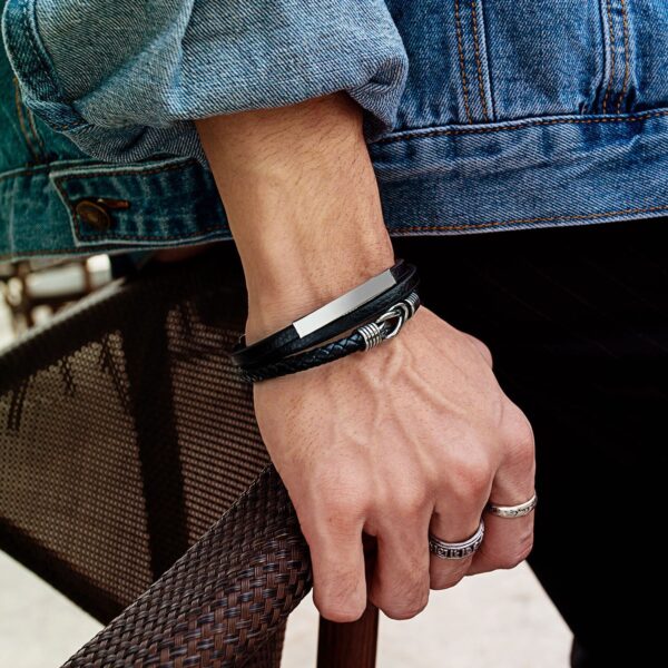 leather bracelet - Image 2